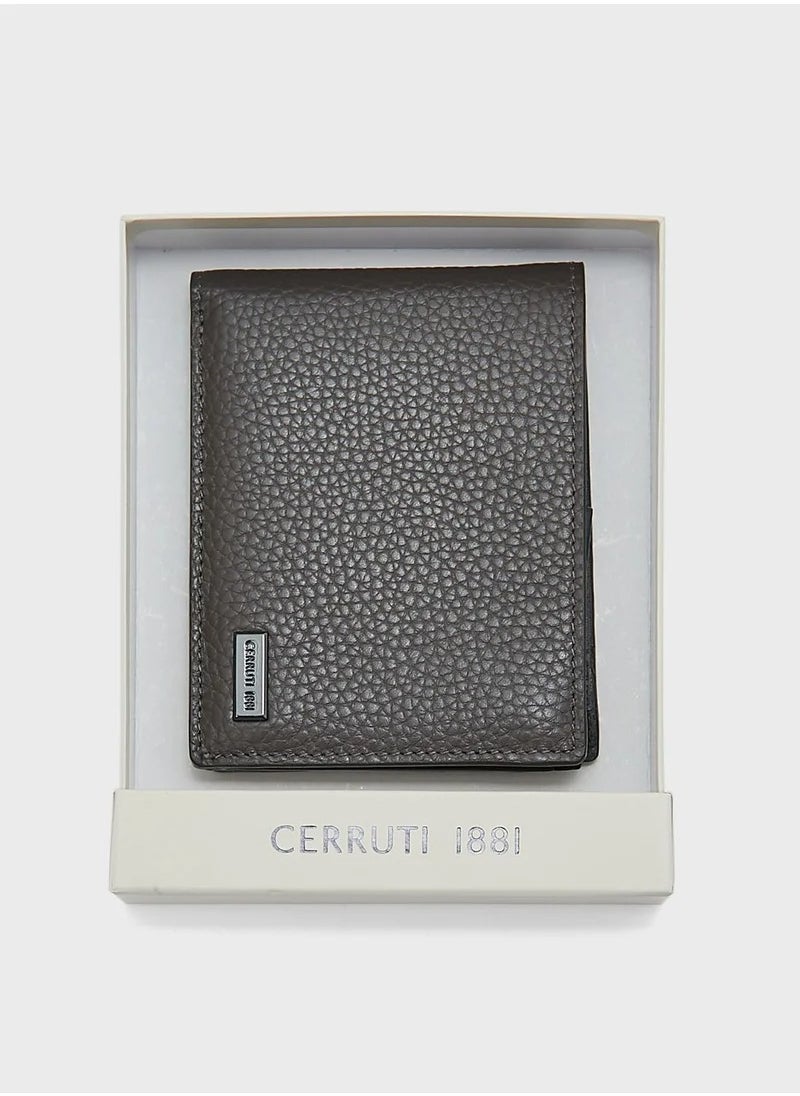 CERRUTI 1881 Grain Leather Wallet for Men's  - Image 5