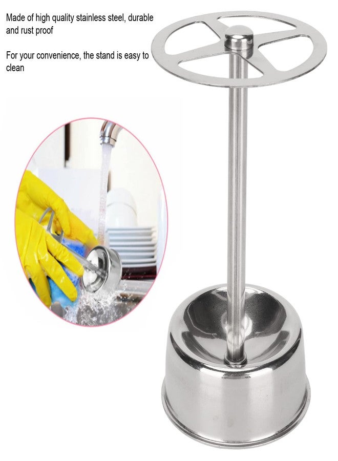 OUKENS Multi Functional Stainless Steel Toothbrush, Toothbrush Holder Stand, Holder Organizer Toothpaste Stand for Bathroom Vanity Countertop, Stylish Design - Image 4