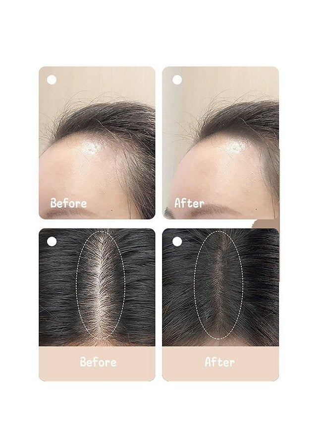 HUDA GIRL Natural Hairline Shadow Powder Stick With Brushes And Stencils, Instant Grey Hair Coverage, Hair Root Touch Up, Hair Colour Stick And Hair Filler For Men And Women (Dark Brown) - Image 2
