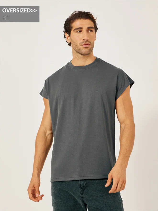 Styli Cotton Rich Oversized T-Shirt