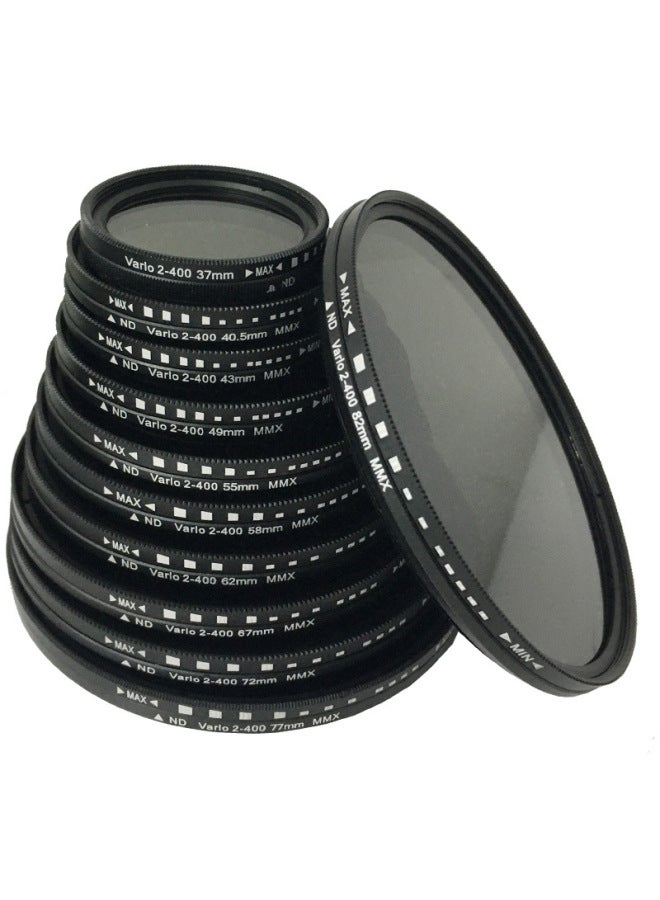Adjustable Nd2-400 Neutral Density Single Reflex Camera Filter 52/58/62/77/82mm Medium Grey Density Digital Camera Filter-Color:105 Adjustable ND Frame Is Not The Same  - Image 2