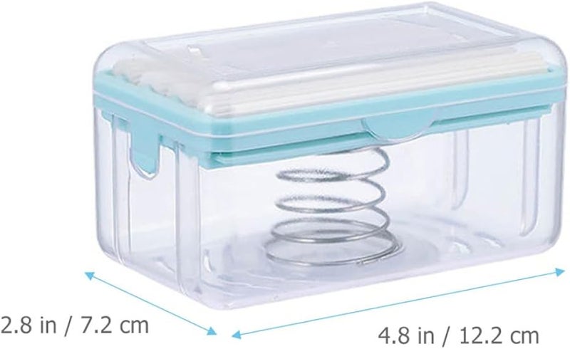 Blue Plastic Soap Dish with Drainage Multifunctional Bathroom Storage Container - Image 5