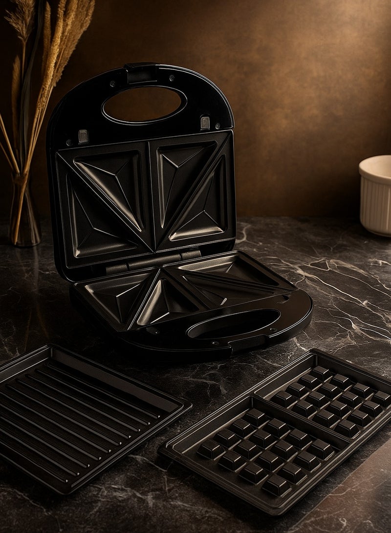 برووف سخان 3 في 1 ساندويتش - وافل - توست - Image 1