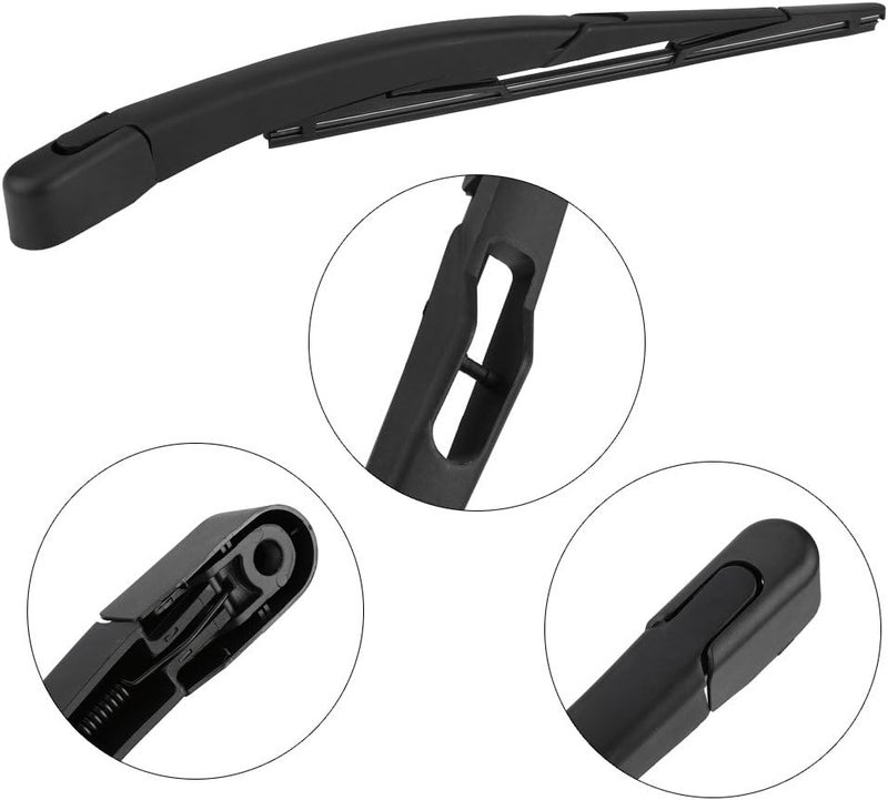 klarako Rear Windshield Windscreen Wiper Arm & Blade Set - Image 2