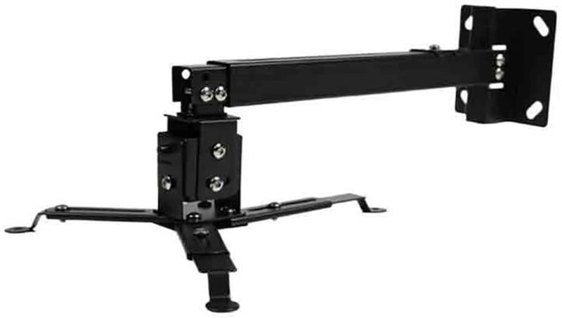 Projector Black Color Projector Ceiling Mount Adjustable 43 to 65cm Roof Bracket for DLP LCD LED Wall Hanger Electronic Equipment for Projection - Image 1