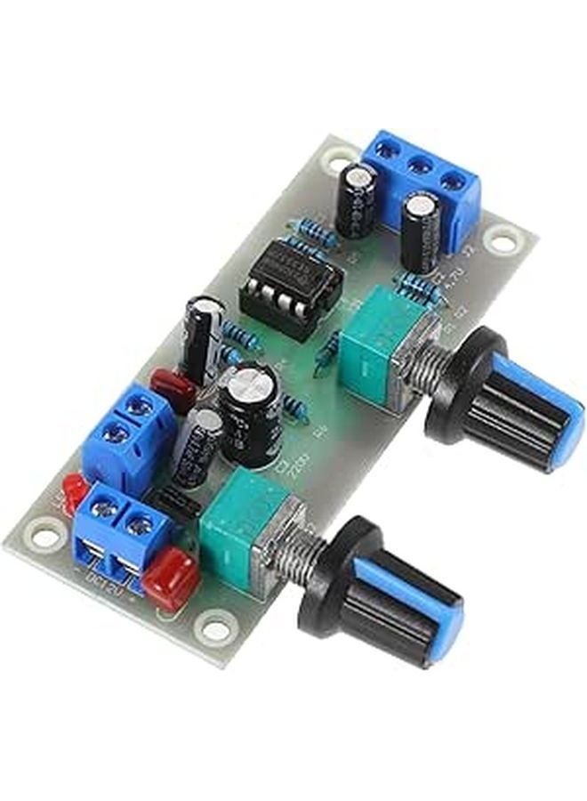 Digital Subwoofer Amplifier Board With Audio Mixer Preamp Volume Control Low Pass Filter - Image 1