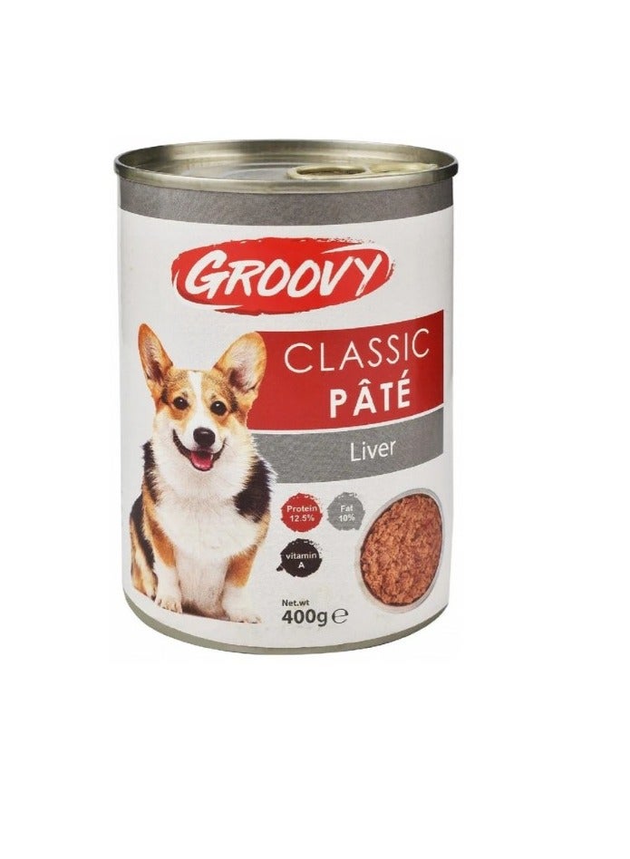 جروفي Classic Dog Pate with Liver400 gr