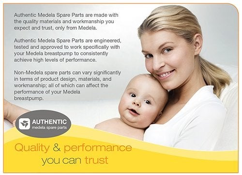 Medela صمامات وأغشية احتياطية من ميديلا، مجموعتان، قطع غيار أصلية من ميديلا مصممة لجميع مضخات الثدي من ميديلا باستثناء سوناتا وفريستايل، مصنوعة بدون BPA - Image 3
