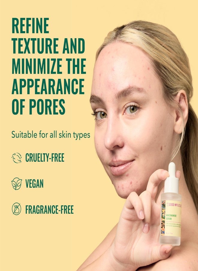 Good Molecules Niacinamide Serum Pack 3 – 30 ml Each (Total 90 ml) | 10% Niacinamide Serum to Target Blemishes, Uneven Skin Tone & Enlarged Pores - Image 2