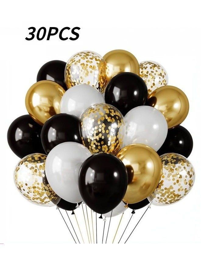 30-Piece Decorative Birthday Party Celebration Activities Inflatable Balloon Set - Image 1