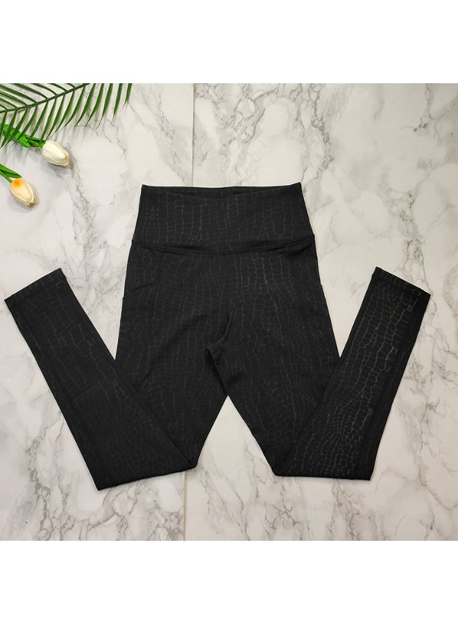 عام اليوغا طماق النساء السراويل الرياضية مع جيوب الصالة الرياضية تجريب الجوارب - Image 2