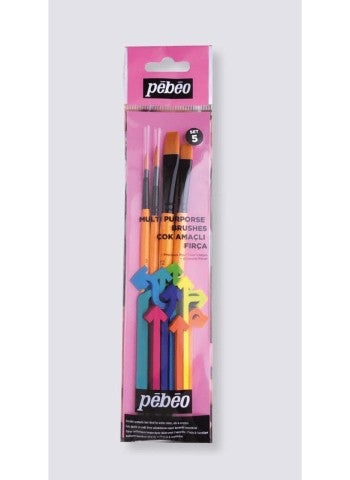 Multi-Purpose Brush Set - Set of 5 - 4
