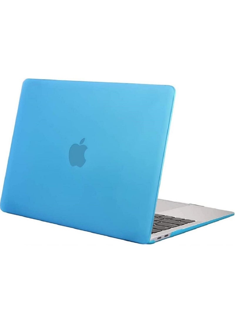 Generic Matte Style Protective Case Cover For Apple MacBook Air 13.3-Inch Model A2337 M1 Chip /A2179/A1932 Release 2018/2019/2020, Light Blue  - Image 3