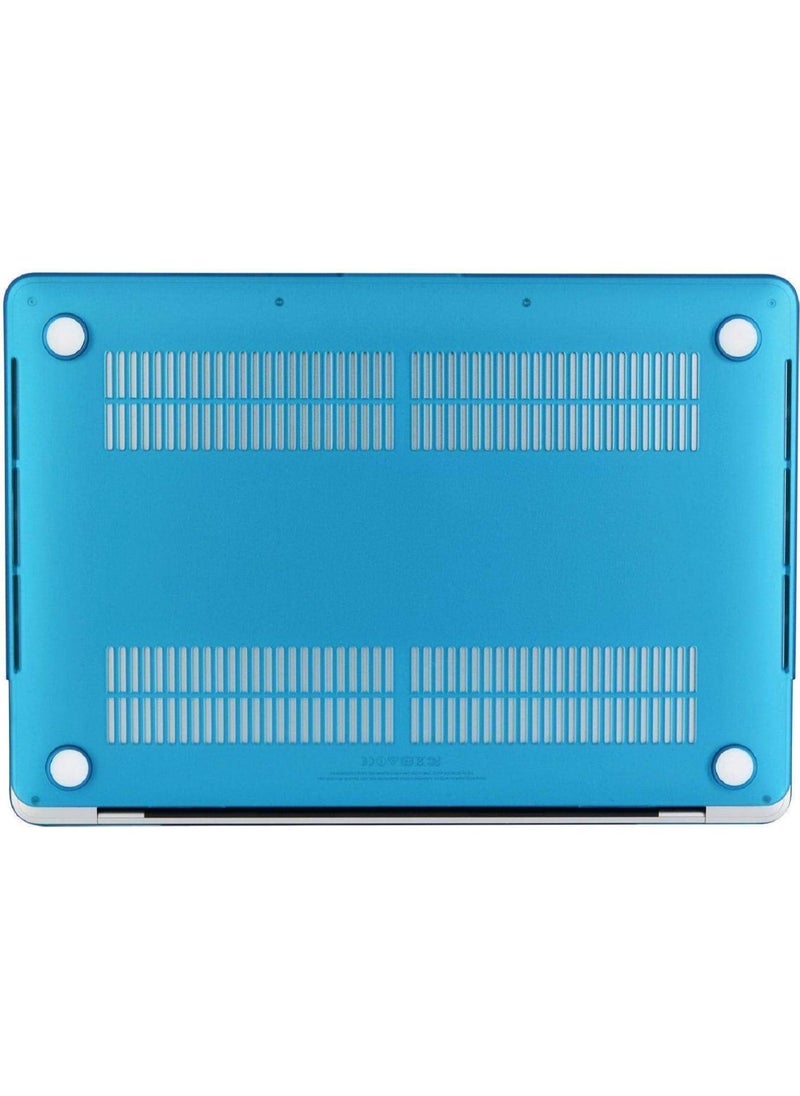 Generic - Matte Style Protective Case Cover For Apple MacBook Air 13.3-Inch Model A2337 M1 Chip /A2179/A1932 Release 2018/2019/2020, Light Blue - Image 1