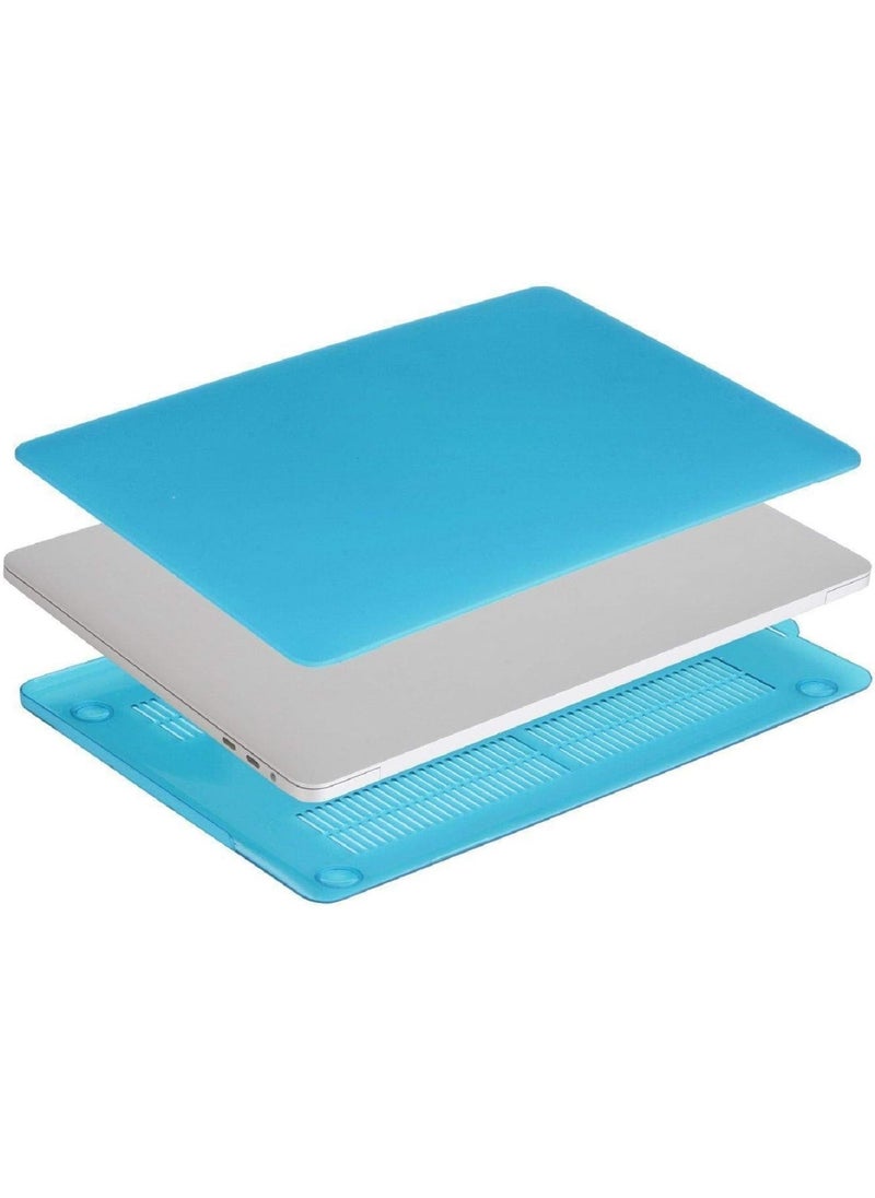 Generic Matte Style Protective Case Cover For Apple MacBook Air 13.3-Inch Model A2337 M1 Chip /A2179/A1932 Release 2018/2019/2020, Light Blue  - Image 5
