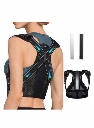 Posture Corrector for Men Women, Back Brace with Replaceable Support Plate, Breathable and Adjustable Back Support Providing Pain Relief from Back, Neck & Shoulder - pzsku/Z0A4185DD8443971845BEZ/45/_/1717057128/b6020448-43a9-476a-887f-7bf907ed30e5