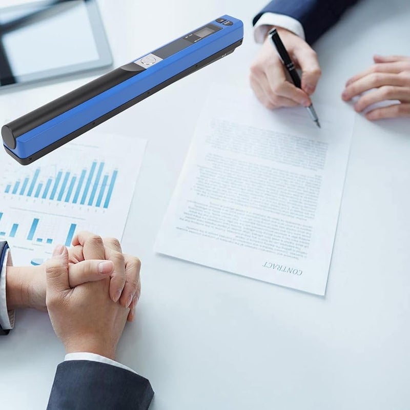 FTVOGUE Portable A4 Document Scanner 900DPI Handheld with 16GB SD Card JPG PDF Format - Image 4