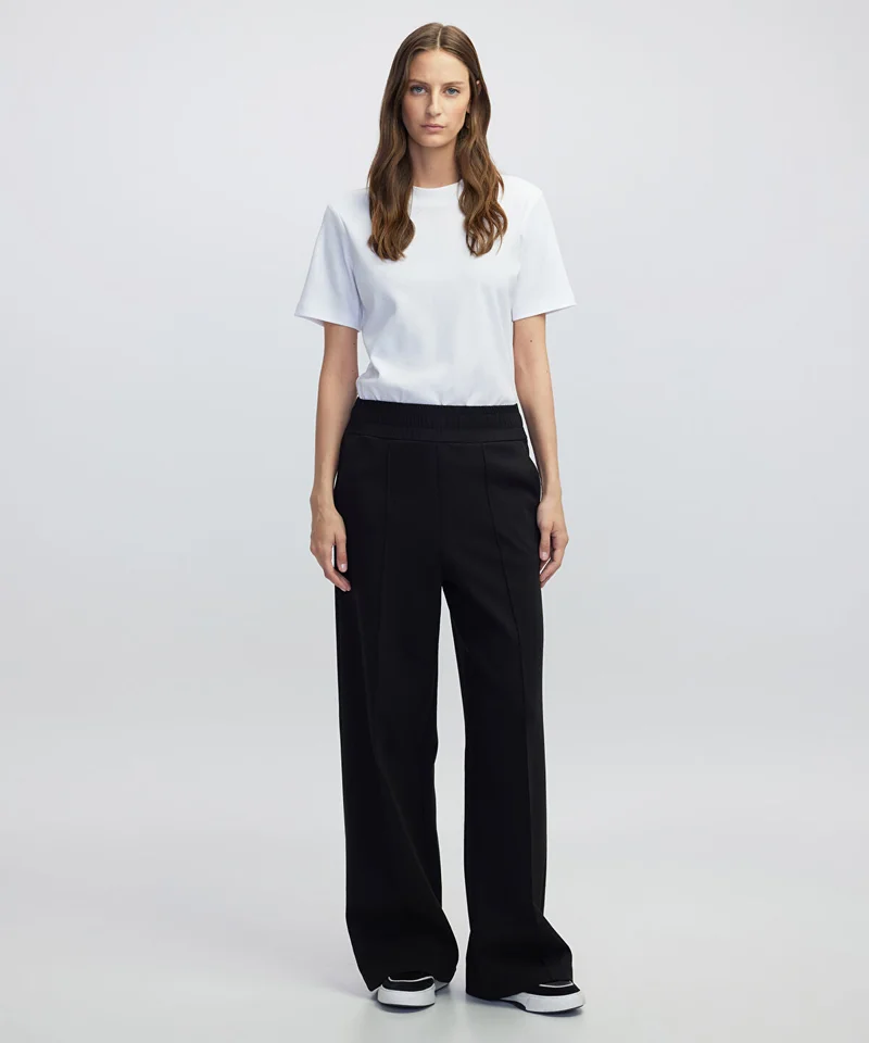 Ipekyol Elastic Waist Wide-Leg Trousers