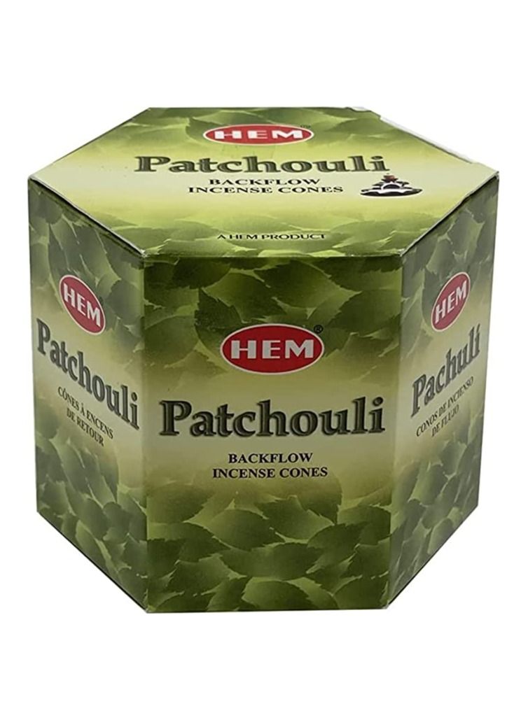 HEM أقماع البخور الطبيعي من الباتشولي - Image 1