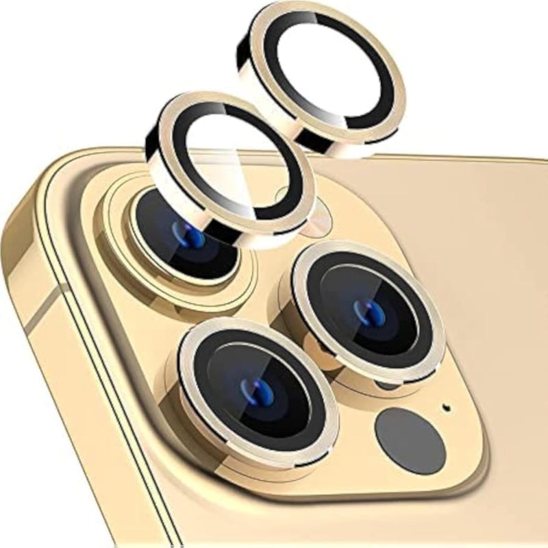 Camera Lens Protector for Apple iPhone 12 Pro Max - Gold