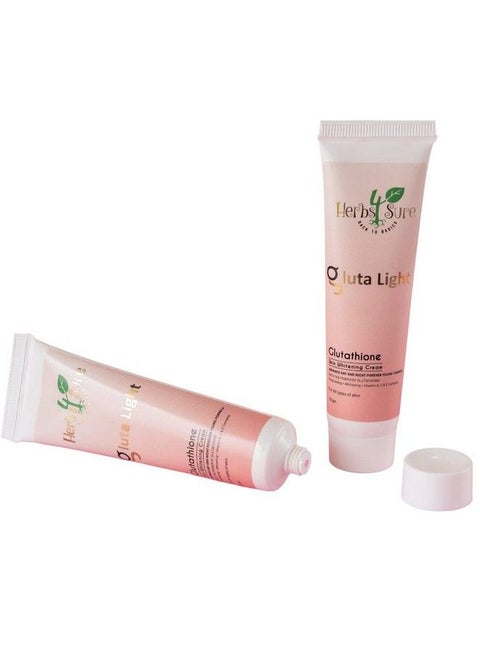 HERBS 4 SURE Glutathione Light Skin Whitening & Brightening Pigmentation  Cream Face Cream For All Skin Types | Best Price UAE