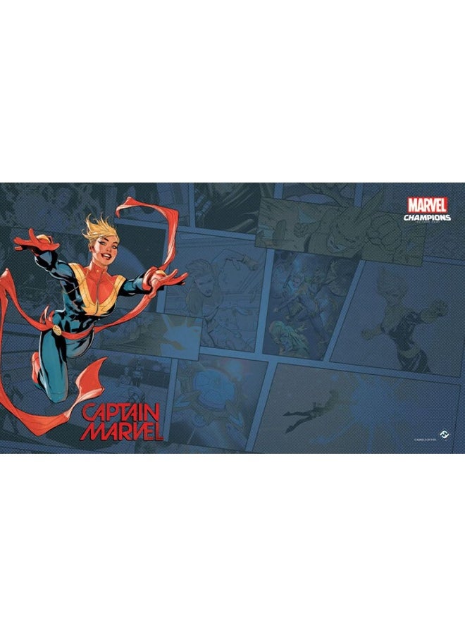 Fantasy Flight Games Fantasy Flight Games Marvel Lcg: Playmat - Captain Marvel 