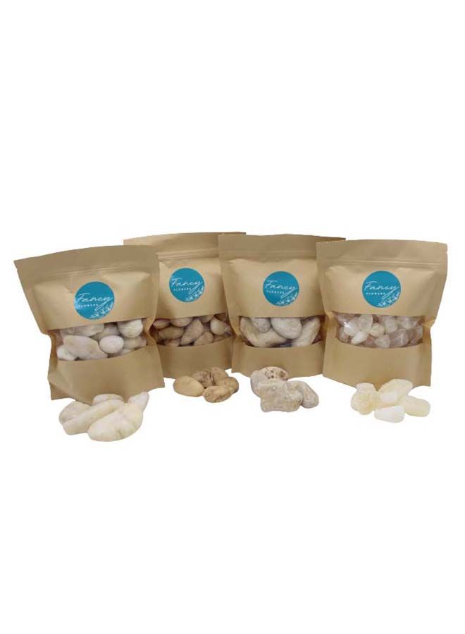 FANCY FLOWERS Decorative Natural White Stones For Flowerpot Garden Decoration Landscaping Wedding Home Vase Aquarium (500) - Image 3