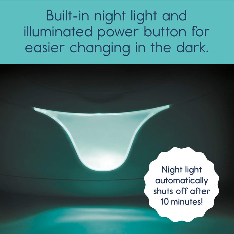 hiccapop Baby Wipe Warmer and Baby Wet Wipes Dispenser | Baby Wipes Warmer for Babies | Diaper Wipe Warmer with Changing Light - Image 4