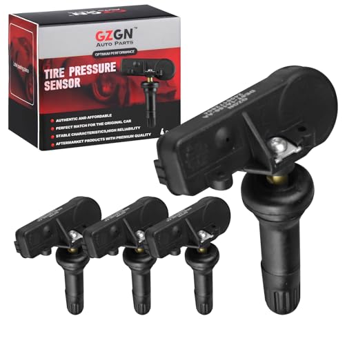 GZGN TPMS Sensor Compatible with Ford Lincoln Mazda Mercury 4 PCS PreProgrammed 315MHz Tire Pressure Monitoring Sensor for Escap F150 Focus Ranger Fusion Fiesta Mark LT MKZ Tribute Mariner - Image 1