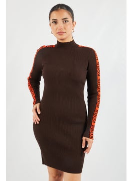 Women Textured Sweater Dress, Brown Combo - pzsku/Z0A41DC3686BF44FB1395Z/45/_/1737641226/409dd6d9-3ede-471f-aa38-49c4d5bc6b67