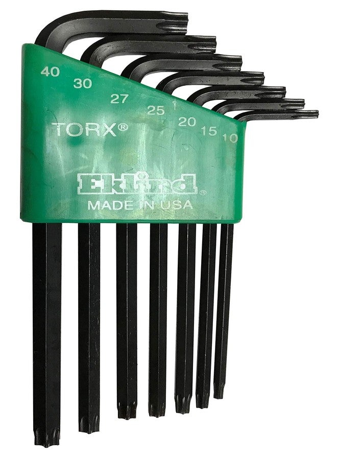 Eklind Tool 10707 Security TORX star L-Key, 7 Pieces Set T10-T40 Long Series - Image 1