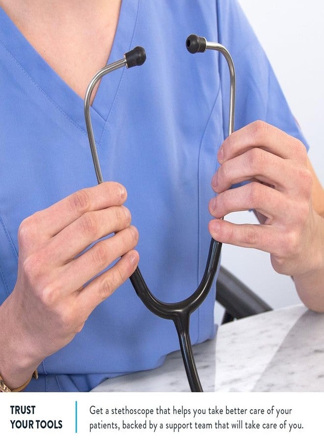 أم سي بي سماعة طبية MCP NEXUS ST-NE01 للأطباء، سماعة طبية لطلاب الطب | أنبوب واحد مع قطعة صدر من الفولاذ المقاوم للصدأ وغشاء واحد (رأس مزدوج) - Image 5