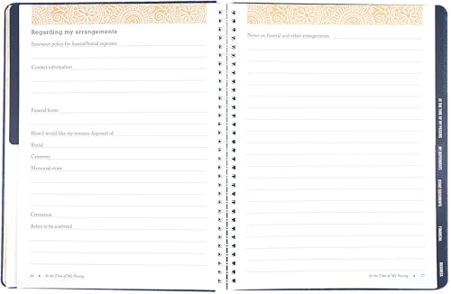 Peter Pauper Press I'm Dead, Now What? Planner - Important Information about My Belongings, Business Affairs, and Wishes - Image 4