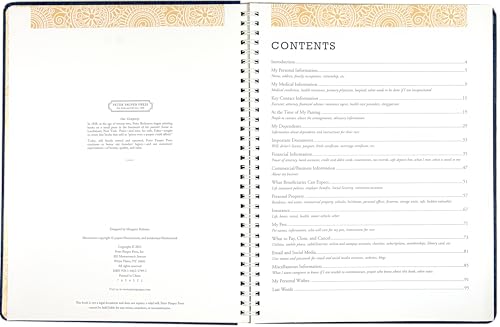 Peter Pauper Press I'm Dead, Now What? Planner - Important Information about My Belongings, Business Affairs, and Wishes - Image 2