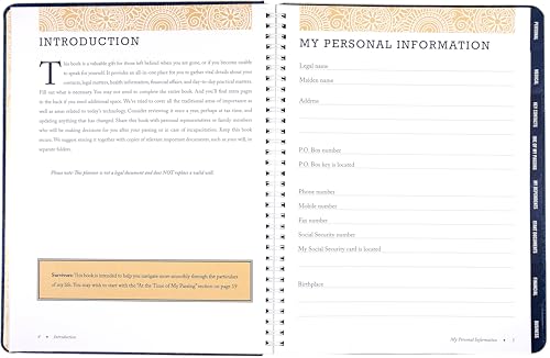 Peter Pauper Press I'm Dead, Now What? Planner - Important Information about My Belongings, Business Affairs, and Wishes - Image 3