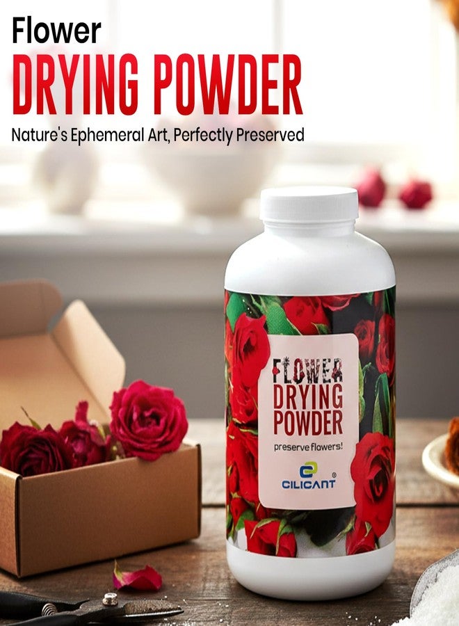 CILICAnT Silica Gel Powder for Flower Drying,DIY Dry Flowers, Potpourri, Art & Craft, Resin Art, Home Decor with indicating Silica Gel, 950ml (Pack of 3) Weight 600 Gm/Bottle Reheatable Reusable - Image 5
