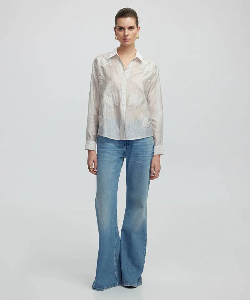 ابيكول Appliqued Shirt