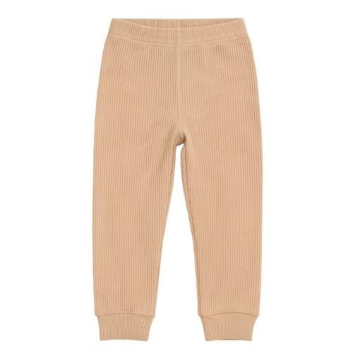 HuggleBug Kids Cotton Waffle Co-ord Set for Boys & Girls | Soft Breathable Everyday Wear Top & Bottom Set - Image 5