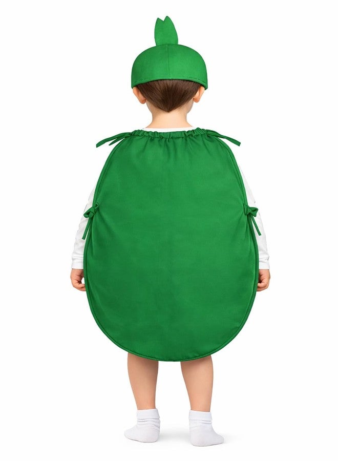EthnicAlive Fruits and Vegetable Cutout Fancy Dress For Kids | Heathy Food Baby Costume | Fruits Theme Cosplay Costume For Girl And Boys (Watermelon, 7-8 Years) - Image 2