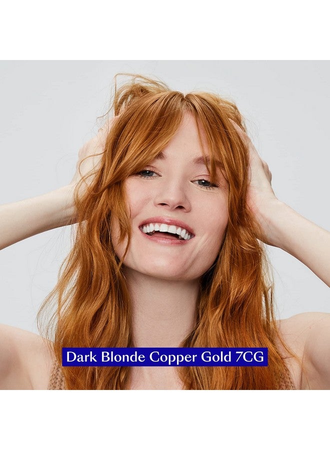 esalon Permanent Hair Color & Hair Dye Complete Kit Dark Blonde Copper Gold Personal Colorist Kit For Up To 100% Gray Coverage For All Hair Types Professionalgrade Ammoniafree Hair Dye - Image 2