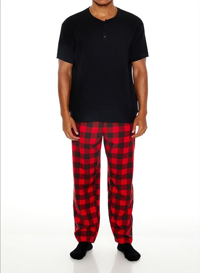 FOREVER 21 Plaid Flannel Pajama Pants  - Image 1