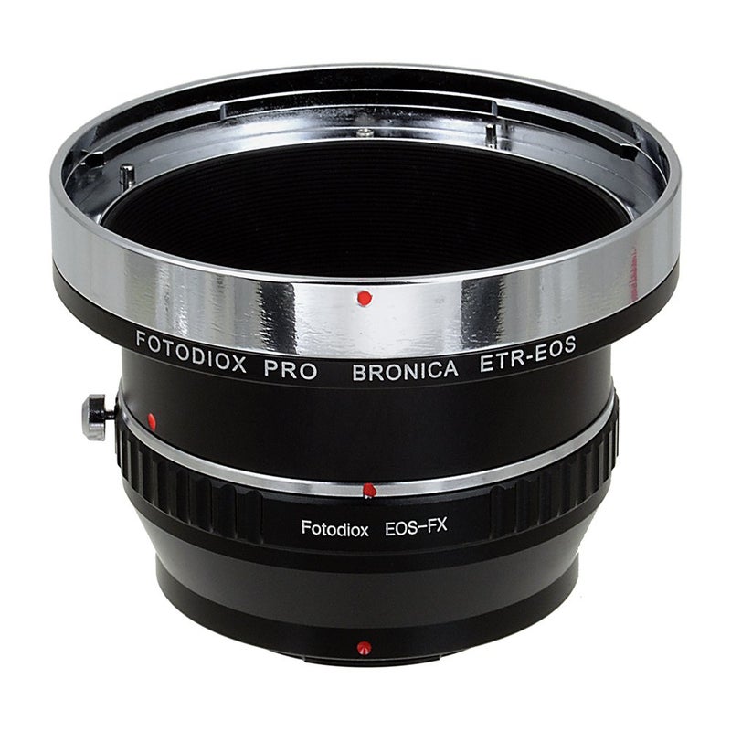 Fotodiox Pro Lens Mount Double Adapter Bronica ETR and Canon EF/EF-s Lenses to Fuji Film X-Series Mirrorless Cameras (X-Mount) - Image 3