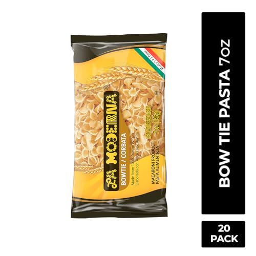 LA MODERNA Bow Tie Corbata Pasta 7 oz Pack of 20  Enriched Durum Wheat Semolina  Kosher NonGMO Iron and VitaminFortified  FamilySize Value Pack for Soups Salads and Quick Meals - Image 5
