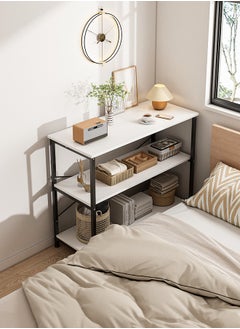 Shofenkei Durable White 3-Tier Kitchen Storage Rack, Multi-tier Rack, Organizer Rack for Kitchen, Living room, Bedroom. 80*36*83  - Image 4