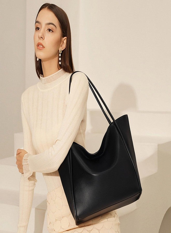 FALAN MULE Tote Bag for Women PU Leather Purses and Handbags Big Capacity Ladies Shoulder Bag - Image 2