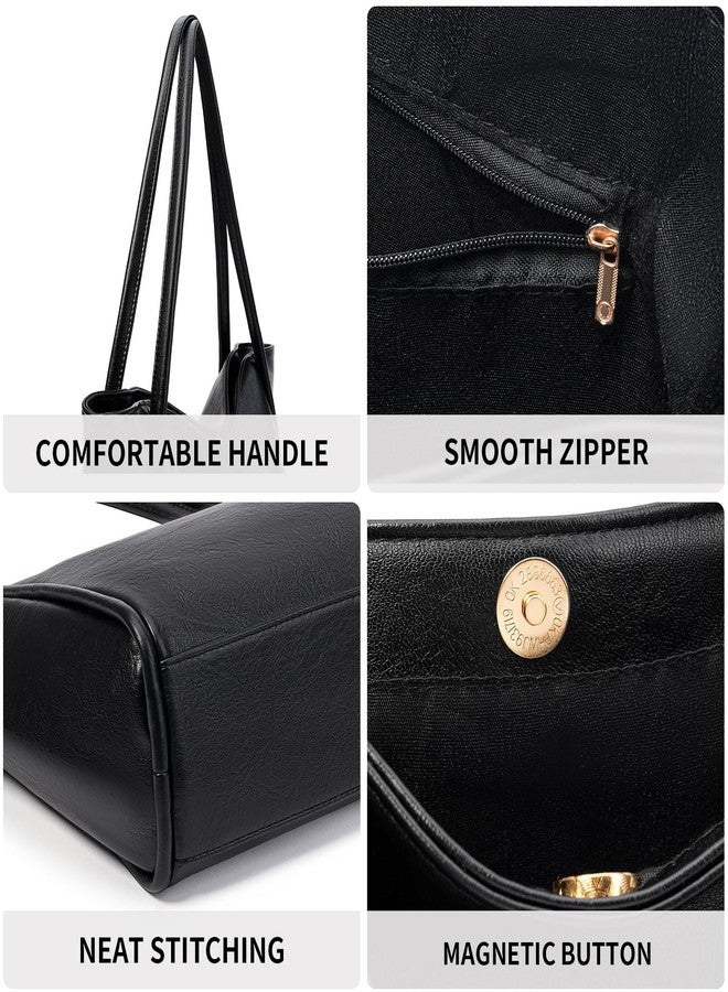 FALAN MULE Tote Bag for Women PU Leather Purses and Handbags Big Capacity Ladies Shoulder Bag - Image 5