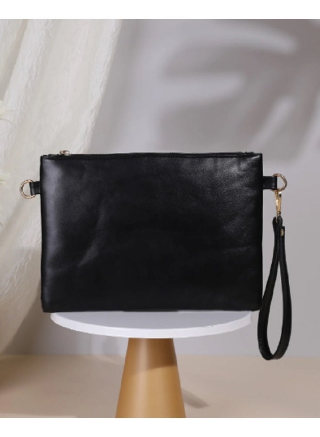 Shein Studded Decor Quilted Clutch Bag - Image 5