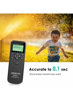 AODELAN WTR2 Wireless Shutter Release Timer Remote Control for Nikon Z6, Z7, Coolpix P1000, D850, D810, D700, D4, D5, D4s, D3100, D5000, D7200, D600, D610, D750, D3200, D3300; Replace MC-DC2, MC-36  - Image 3
