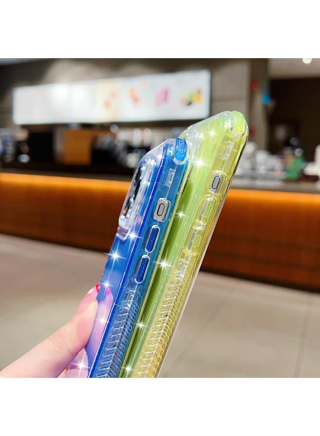 S-TOP Case For iPhone 15 Pro Max Glitter Powder 3-in-1 TPU + PC Phone Case - Image 5