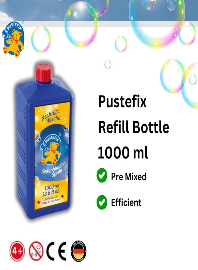 PUSTEFIX 33.8 oz Refill Bottle of Pustefix Liquid Bubble Blowing Soap Solution, 1000ml - Image 5